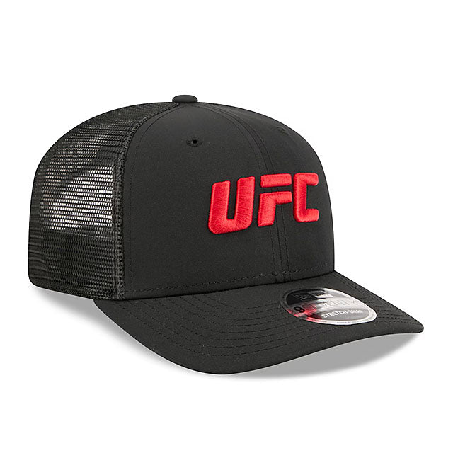 ニューエラ メッシュキャップ 9SEVENTY UFC TRUCKER MESH CAP BLACK