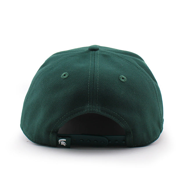 ニューエラ キャップ 9SEVENTY ストレッチ スナップバック ミシガンステイト スパルタンズ NCAA STRETCH SNAPBACK CAP DARK GREEN