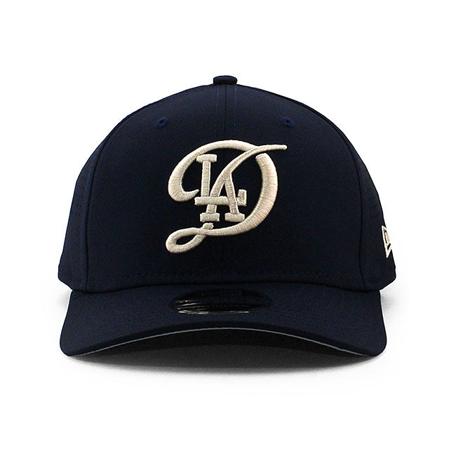 ニューエラ キャップ 9SEVENTY ロサンゼルス ドジャース MLB CITY CONNECT PERF STRETCH SNAPBACK CAP NAVY