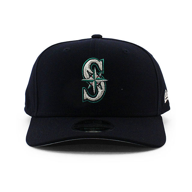 ニューエラ キャップ 9SEVENTY ストレッチ スナップバック シアトル マリナーズ MLB STRETCH SNAPBACK CAP NAVY