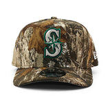 ニューエラ キャップ 9FIFTY シアトル マリナーズ MLB A-FRAME SNAPBACK CAP REAL TREE CAMO