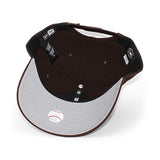 ニューエラ キャップ 9SEVENTY サンディエゴ パドレス MLB STRETCH SNAPBACK CAP BROWN