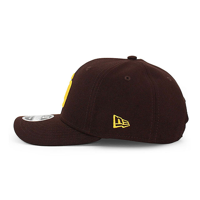 ニューエラ キャップ 9SEVENTY サンディエゴ パドレス MLB STRETCH SNAPBACK CAP BROWN