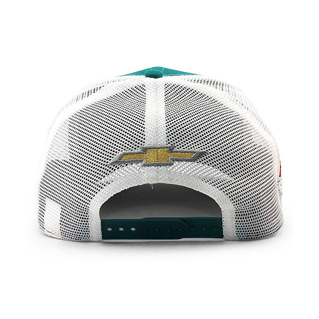 ニューエラ メッシュキャップ 9SEVENTY ナスカー チェイス エリオット UniFirst STRETCH MESH SNAPBACK CAP GREEN