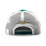ニューエラ メッシュキャップ 9SEVENTY ナスカー チェイス エリオット UniFirst STRETCH MESH SNAPBACK CAP GREEN