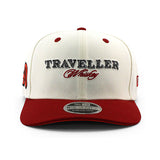 ニューエラ キャップ 9SEVENTY ナスカー ジャスティン オルゲイアー TRAVELLER WHISKEY STRETCH SNAPBACK CAP WHITE