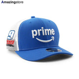 ニューエラ キャップ 9SEVENTY ナスカー チェイス エリオット AMAZON PRIME STRETCH MESH SNAPBACK CAP LT BLUE