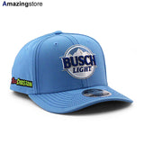 ニューエラ キャップ 9SEVENTY ナスカー ロス チャステイン BUSCH LIGHT STRETCH MESH SNAPBACK CAP LT BLUE