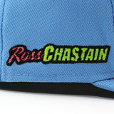 ニューエラ キャップ 9SEVENTY ナスカー ロス チャステイン BUSCH LIGHT STRETCH MESH SNAPBACK CAP LT BLUE