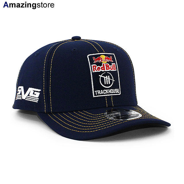 ニューエラ キャップ 9SEVENTY ナスカー シェーン バン ギスバーゲン RED BULL STRETCH SNAPBACK CAP NAVY
