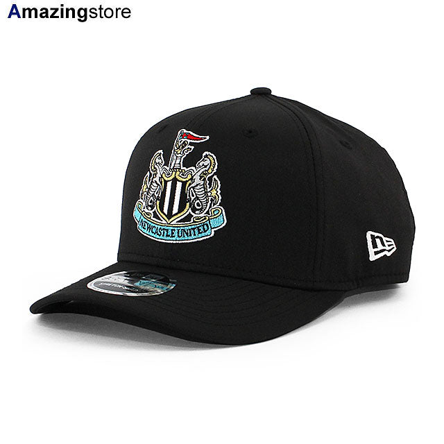 EU限定 ニューエラ キャップ 9SEVENTY ニューカッスル ユナイテッドFC PREMIER LEAGUE CORE STRETCH SNAPBACK CAP BLACK