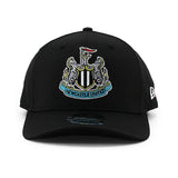 EU限定 ニューエラ キャップ 9SEVENTY ニューカッスル ユナイテッドFC PREMIER LEAGUE CORE STRETCH SNAPBACK CAP BLACK