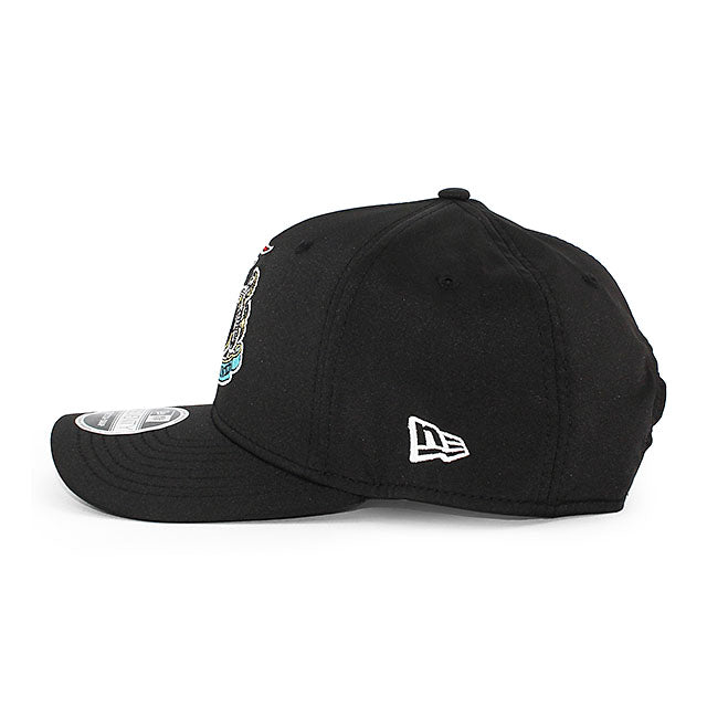 EU限定 ニューエラ キャップ 9SEVENTY ニューカッスル ユナイテッドFC PREMIER LEAGUE CORE STRETCH SNAPBACK CAP BLACK