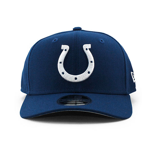 ニューエラ キャップ 9SEVENTY ストレッチ インディアナポリス コルツ NFL STRETCH SNAPBACK CAP BLUE