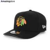 ニューエラ キャップ 9SEVENTY シカゴ ブラックホークス NHL STRETCH SNAPBACK CAP BLACK