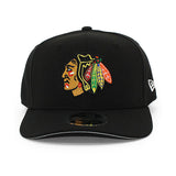 ニューエラ キャップ 9SEVENTY シカゴ ブラックホークス NHL STRETCH SNAPBACK CAP BLACK