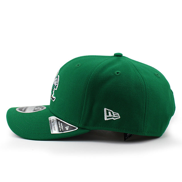 ニューエラ キャップ 9SEVENTY ストレッチ スナップバック ノートルダム ファイティング アイリッシュ NCAA STRETCH SNAPBACK CAP GREEN