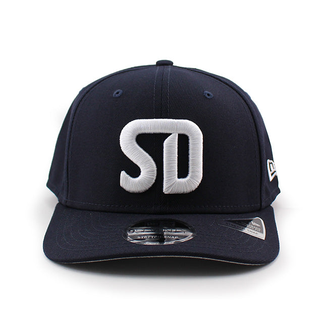 ニューエラ キャップ 9SEVENTY ストレッチ スナップバック サンディエゴ FC MLS STRETCH SNAPBACK CAP NAVY