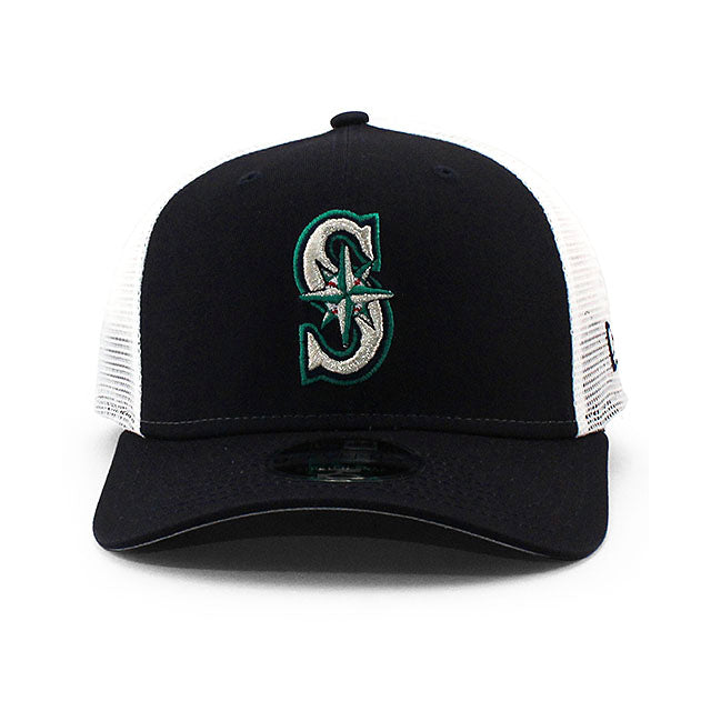 ニューエラ キャップ 9SEVENTY シアトル マリナーズ MLB TRUCKER MESH CAP NAVY