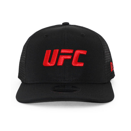 ニューエラ メッシュキャップ 9SEVENTY UFC TRUCKER MESH CAP BLACK