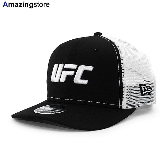 ニューエラ メッシュキャップ 9SEVENTY UFC TRUCKER MESH CAP BLACK