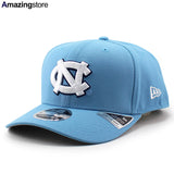 ニューエラ キャップ 9SEVENTY ストレッチ スナップバック ノースカロライナ ターヒールズ NCAA STRETCH SNAPBACK CAP LIGHT BLUE