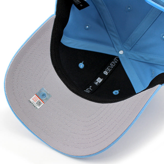 ニューエラ キャップ 9SEVENTY ストレッチ スナップバック ノースカロライナ ターヒールズ NCAA STRETCH SNAPBACK CAP LIGHT BLUE