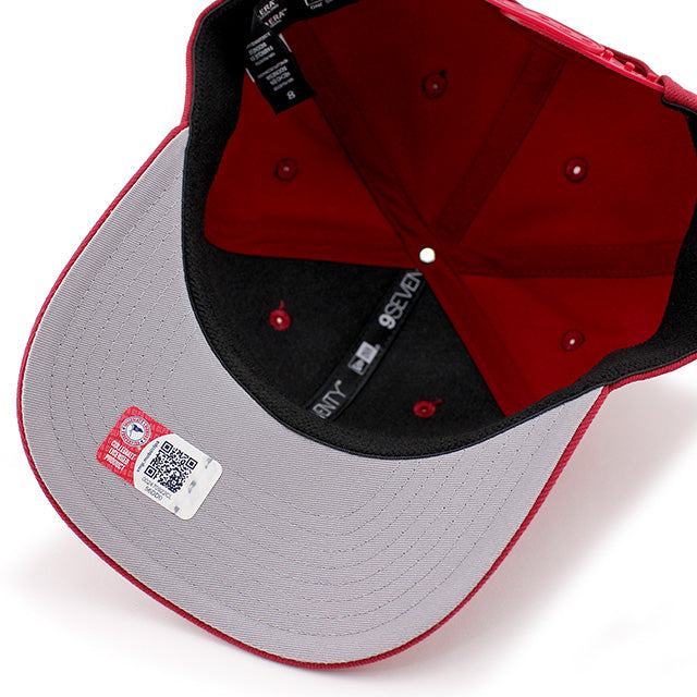 ニューエラ キャップ 9SEVENTY ストレッチ スナップバック サウス カリフォルニア トロージャンズ NCAA STRETCH SNAPBACK CAP CARDINAL