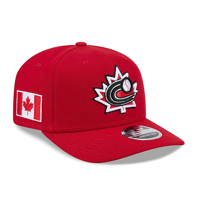 ニューエラ キャップ 9SEVENTY WBC カナダ 2026 WORLD BASEBALL CLASSIC STRETCH SNAPBACK CAP RED