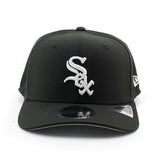 ニューエラ キャップ 9SEVENTY ストレッチ スナップバック シカゴ ホワイトソックス MLB STRETCH SNAPBACK CAP BLACK