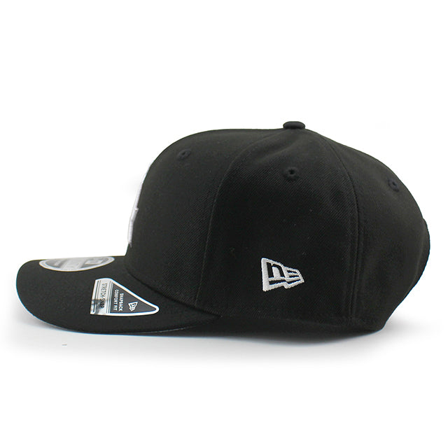 ニューエラ キャップ 9SEVENTY ストレッチ スナップバック シカゴ ホワイトソックス MLB STRETCH SNAPBACK CAP BLACK