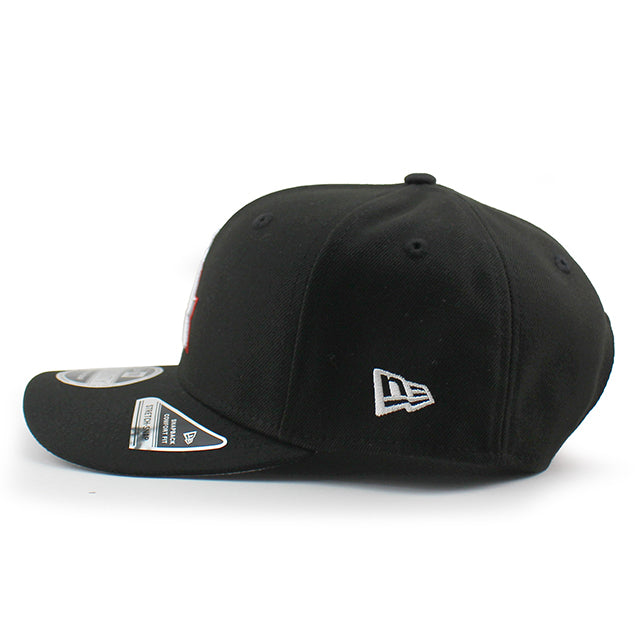 ニューエラ キャップ 9SEVENTY ストレッチ スナップバック シカゴ ホワイトソックス MLB COOPERSTOWN 1951 STRETCH SNAPBACK CAP BLACK