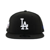 ニューエラ キャップ 9FIFTY ロサンゼルス ドジャース MLB 40TH GREY BOTTOM SNAPBACK CAP BLACK