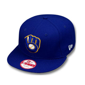 ニューエラ 9FIFTY ミルウォーキー ブルワーズ REPLICA ALTERNATE SNAPBACK CAP ROYAL BLUE NEW ERA MILWAUKEE BREWERS