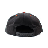 ニューエラ キャップ 9FIFTY スナップバック ニューヨーク ニックス NBA HWC STEP-ABOVE SNAPBACK CAP BLACK ORANGE
