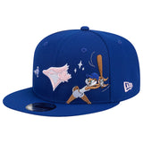 ニューエラ ルーニー テューンズ キャップ 9FIFTY トロント ブルージェイズ MLB LOLA BUNNY SWING SNAPBACK CAP ROYAL BLUE