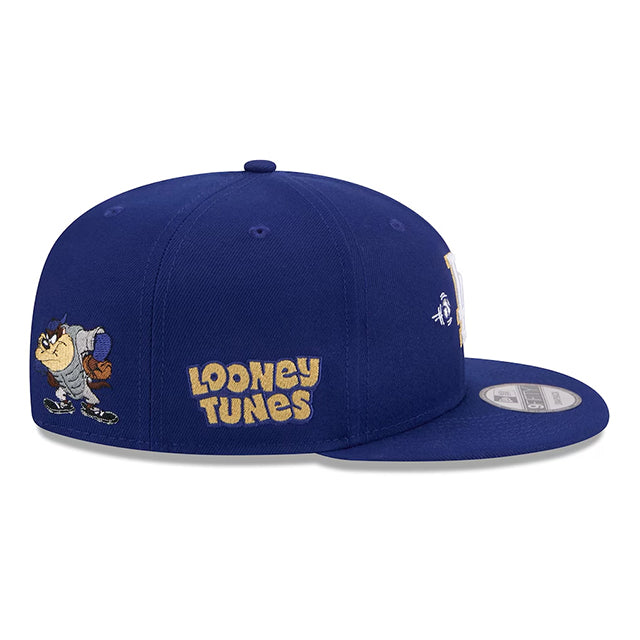 ニューエラ ルーニー テューンズ キャップ 9FIFTY ロサンゼルス ドジャース MLB TASMANIAN DEVIL SWING SNAPBACK CAP ROYAL BLUE