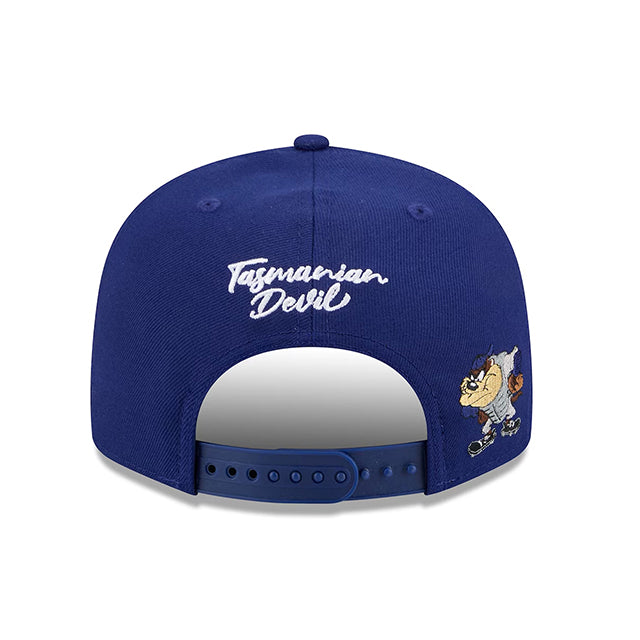 ニューエラ ルーニー テューンズ キャップ 9FIFTY ロサンゼルス ドジャース MLB TASMANIAN DEVIL SWING SNAPBACK CAP ROYAL BLUE
