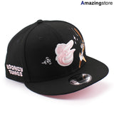 ニューエラ ルーニー テューンズ キャップ 9FIFTY ボルチモア オリオールズ MLB LOLA BUNNY SWING SNAPBACK CAP BLACK