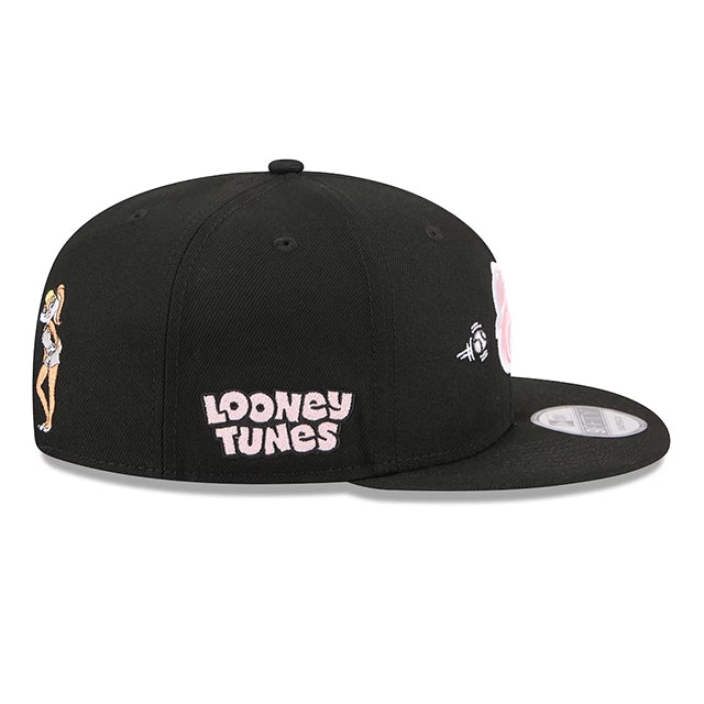 ニューエラ ルーニー テューンズ キャップ 9FIFTY ボルチモア オリオールズ MLB LOLA BUNNY SWING SNAPBACK CAP BLACK