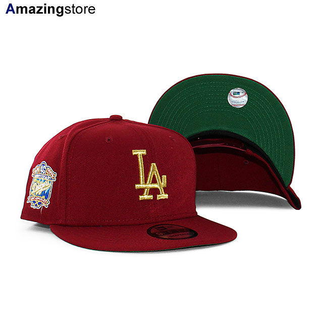 ニューエラ キャップ 9FIFTY ロサンゼルス ドジャース MLB 40TH KELLY BOTTOM SNAPBACK CAP MARO –  Amazingstore