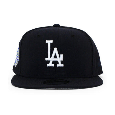 ニューエラ キャップ 9FIFTY ロサンゼルス ドジャース MLB 50TH ANNIVERSARY GREY BOTTOM SNAPBACK CAP NAVY