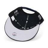 ニューエラ キャップ 9FIFTY ロサンゼルス ドジャース MLB 50TH ANNIVERSARY GREY BOTTOM SNAPBACK CAP NAVY