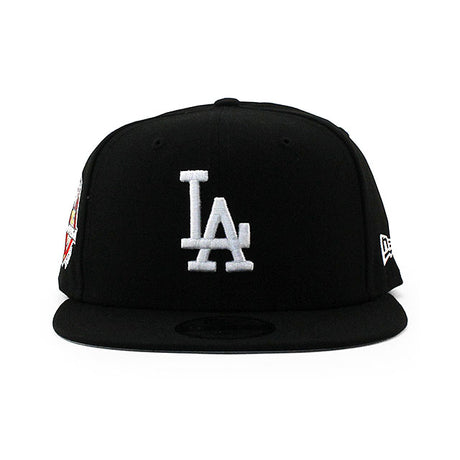 ニューエラ キャップ 9FIFTY ロサンゼルス ドジャース MLB 50TH ANNIVERSARY GREY BOTTOM SNAPBACK CAP BLACK