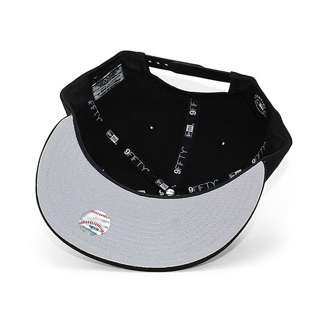 ニューエラ キャップ 9FIFTY スナップバック ミルウォーキー ブルワーズ MLB TEAM BASIC SNAPBACK BLACKOUT