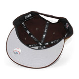 ニューエラ キャップ 9FIFTY サンディエゴ パドレス MLB PETCO PARK 20TH TEAM BASIC SNAPBACK CAP BROWN