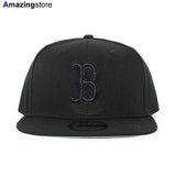 ニューエラ キャップ 9FIFTY スナップバック ボストン レッドソックス MLB TEAM BASIC SNAPBACK BLACKOUT