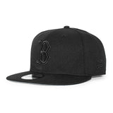 ニューエラ キャップ 9FIFTY スナップバック ボストン レッドソックス MLB TEAM BASIC SNAPBACK BLACKOUT