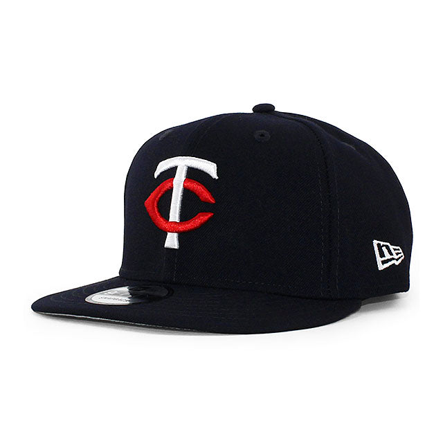 ニューエラ キャップ 9FIFTY ミネソタ ツインズ MLB TEAM BASIC SNAPBACK CAP NAVY