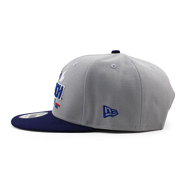 ニューエラ キャップ 9FIFTY ナスカー ケヴィン ハーヴィック BUSCH LIGHT SNAPBACK CAP GREY